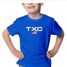 Camiseta Infantil TXC Unissex – Algodão Premium 2 ao 14