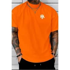 Camiseta Masculina Casual 100% Algodão Fio 30.1  Gola Redonda e Acabamento Premium