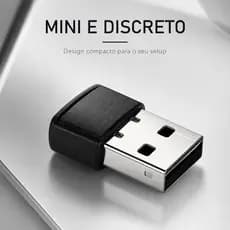 Mini Adaptador WiFi USB 2.0 950Mbps Antena Integrada Para PC E Notebook