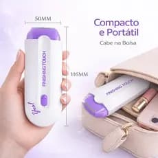 Depilador Elétrico Removedor De Pelos Feminino Facial Corporal Recarregável ANJGG BRASIL