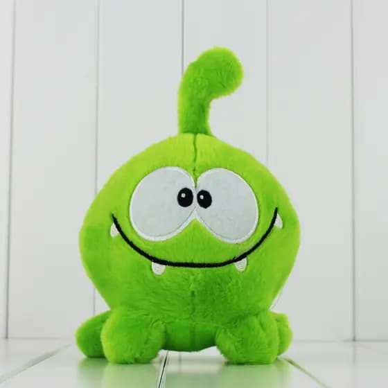 Novo Brinquedo de Pelúcia Cut My Om Nom de 20cm, Animal de Desenho Animado, Presente de Aniversário