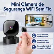 Babá Eletrônica WiFi 1080P HD Monitor de Bebê com Visão Noturna Áudio Bidirecional Detecção de Movimento