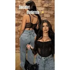 Cropped Corset Cinderela