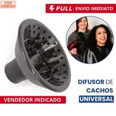 Difusor Cachos Universal Para Secador Taiff Vários Modelos
