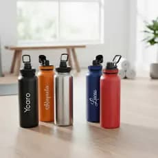 Garrafa Personalizada Térmica Esportiva 1,2L Premium Academia Viagens Esportes