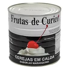 Cereja Em Calda Curicó 3,1Kg - Alto Rendimento Para Confeitaria, Sobremesas e Drinks