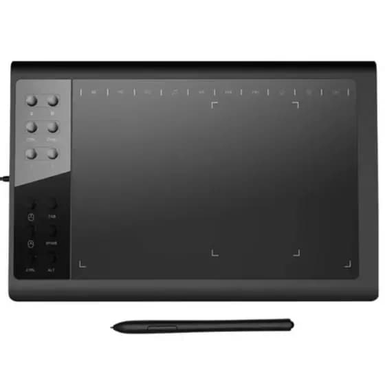 Mesa Digitalizadora Desenho Profissional Grande Arte Digital Portátil flexibilidade Atualizado