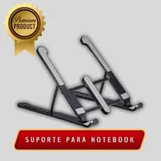 Base Suporte PLÁSTICO Ergonômico Para Notebook Tablet Dobrável Cor Escritório Apoio Mesa