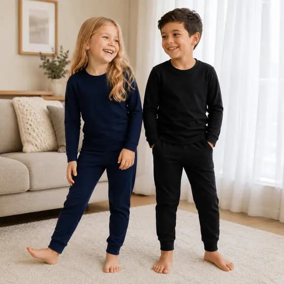 Conjunto Termico Infantil Menina | Roupa Térmica Infantil Menino | Conjunto Unissex Infantil