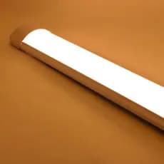 Luminária LED Linear Slim 120cm 40W Sobrepor Bivolt Branco Frio Quente Neutro Cozinha Escritório