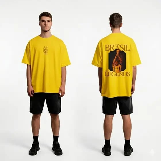 Camisa Brasil Legends Lr Infinity - Cafu