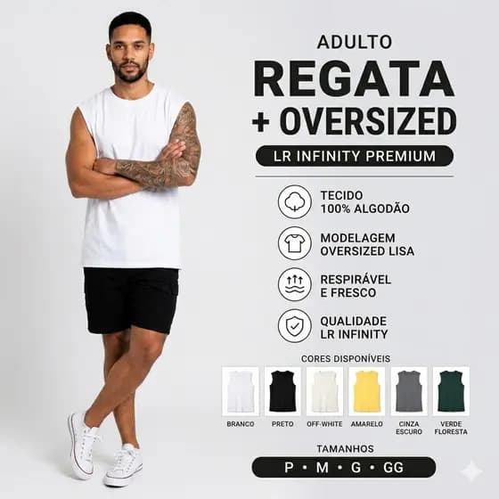 Regata Oversized Premium Lisa