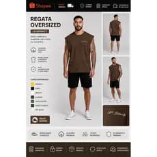 Regata Oversized Lr Infinity Bordado