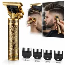 Máquina De Cortar Cabelo e Fazer a Barba Masculina Designer Aleatório Elétrico Profissional