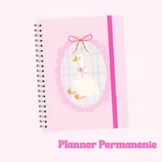 Planner Permanente A5 240 Páginas | Agenda Não Datada Completa