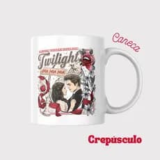 Caneca Personalizada | Crepúsculo | 320ml | Cerâmica ou Polímero
