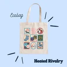 Ecobag Heated Rivalry | Algodão Cru