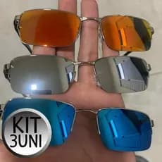 KIT 3 Lupinha do Vilão Espelhada Lupa  Vilãozinho Hype do Momento Proteção UV400