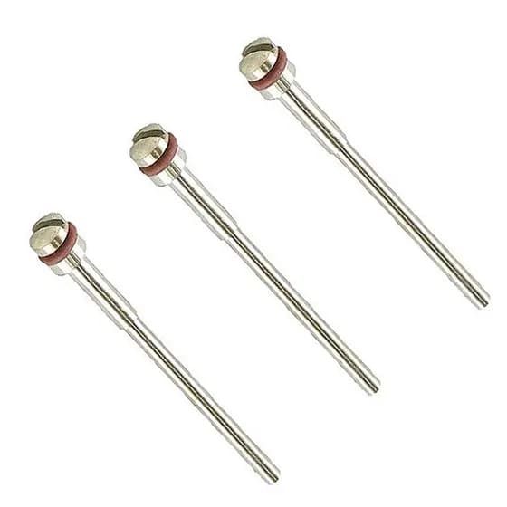 3 Mandril Adaptador Para Disco C/ Parafuso Ourives Podologo