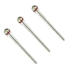 3 Mandril Adaptador Para Disco C/ Parafuso Ourives Podologo