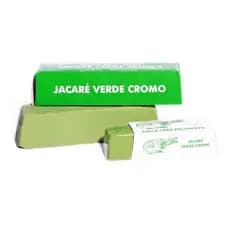 Massa Verde Cromo Polimento E Afiação 400g Original Jacaré Ourives Massa