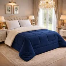 Cobertor Casal Queen Sherpa Grosso Quentinho Dupla Face Manta Soft Premium Inverno Luxo