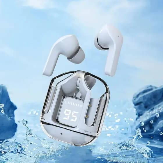 Fone Sem Fio Bluetooth Fone De Ouvido Com Cancelamento De Ruído Fones Led Microfone