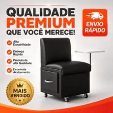 Cadeira de manicure Cirandinha Mesa de manicure Cadeira para salão de beleza opção de cores