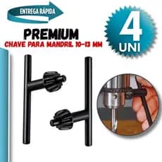 Conjunto Chaves Aperto Mandril 3/8 Furadeiras Universal Resistentes Excelentes Qualidade Premium