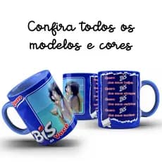 Caneca Personalizada Dia dos Namorados e Páscoa - Chocolates, foto, caricatura