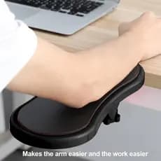 Protetor de braço de escritório sedentário ferramenta útil Desktop Clip-On suporte de braço confortável suporte
