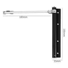Fechador automático de aço inoxidável da porta da instalação fácil do fecho de porta