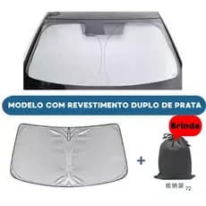 Protetor Solar Universal para Para-brisa – Bloqueia UV e Protege o Painel do Carro