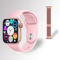 Novo relógio inteligente de carregamento sem fio 45MM Bluetooth chamada masculino feminino relógio inteligente