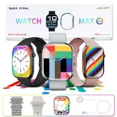 Smartwatch Relogio 10MAX Para Mulheres E Homens Esportivos LGMT