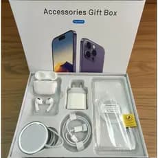 Capa para iPhone 5 em 1/carregador de indução/cabo de dados/fone de ouvido Bluetooth Airpods Pro/carregador de iPhone/ca
