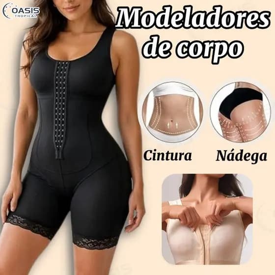 Cinta Modeladora Feminina body shape macaquinho de corpo Cirurgia Plástica De perninha Lifting de glúteos