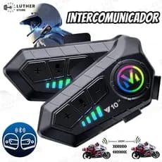 Y10-X Fone De Capacete Intercomunicador Para Capacete Ipx6 À Prova D'água Para Motocicleta
