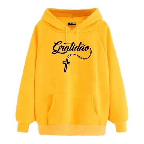 Blusa De Frio Moletom Feminina E Masculina Religião Gospel