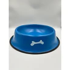 Comedouro/Bebedouro para Pet Cão ou Gato | Azul | 34cm | Capacidade: 1L