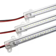 01 Barra Led 100cm 2835 110 Ou 220v P/ Expositor - Não Usa Fonte - LMS FERRAMENTAS