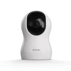 Câmera Inteligente Wi-Fi Interna 360° Velds, 2K, Visão Noturna com Detecção de Corpo Humano, Bivolt