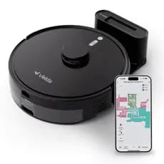 Robô Aspirador De Pó Velds Wi-fi 3 Em 1 - Varre + Aspira E Passa Pano com Mapeamento Via App Bivolt