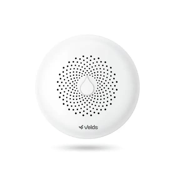 Detector Vazamento De Água Wifi Velds, C/ Alarme Sonoro e Notificações via App, Tuya