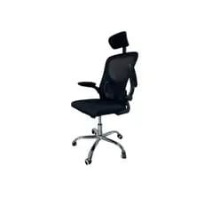 Cadeira Escritório Ergonômica Com Encosto de Cabeça Regulável SLO-124-A