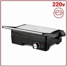 Grill Elétrico Midi Itatiaia 1600W Inox 220V – Potente, Compacto e Ideal para Carnes, Sanduíches e Grelhados