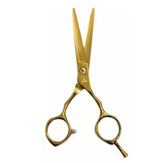 Tesoura de corte de cabelo Mofashi Laser Dourada 6.0