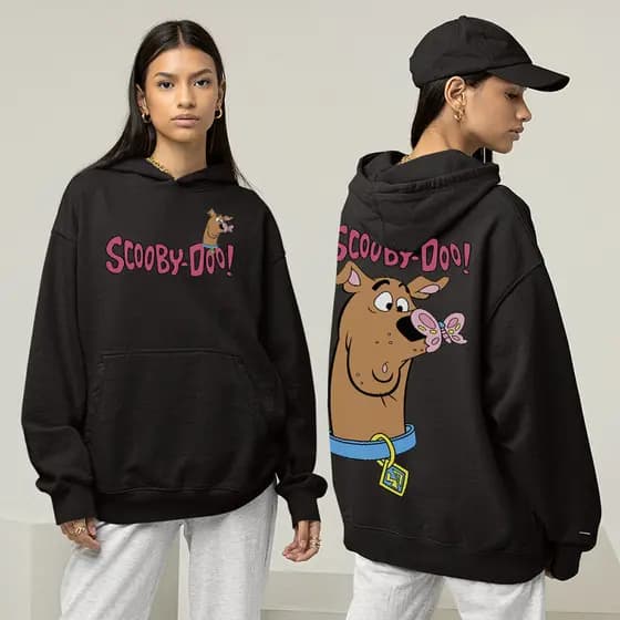 Moletom Feminino Scooby Doo Blusa De Frio Personagem Casaco Com Capuz Algodão Premium