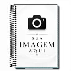 Caderno Personalizado com sua Foto ou imagem que desejar  Capa Exclusiva | 1 a 20 Matérias | Escolar, Capa Dura