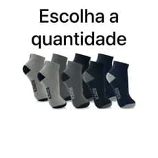 KIT DE MEIAS CANO CURTO CONFORTÁVEIS COM 3/6/9/12 PARES A SUA ESCOLHA.